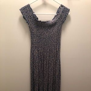 Urban Outfitters off the shoulder midi dress